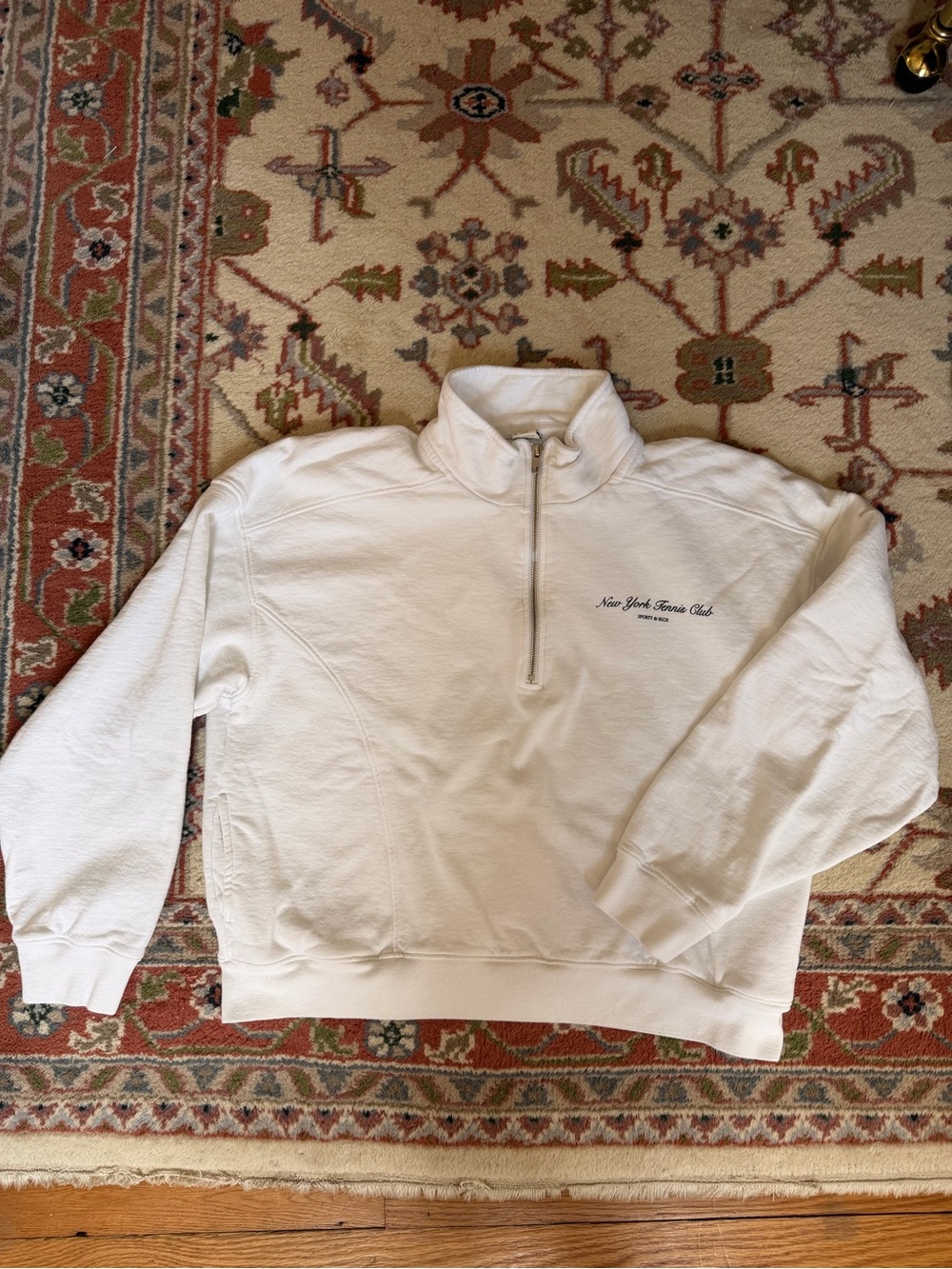 Sporty & Rich 1/2 zip xl